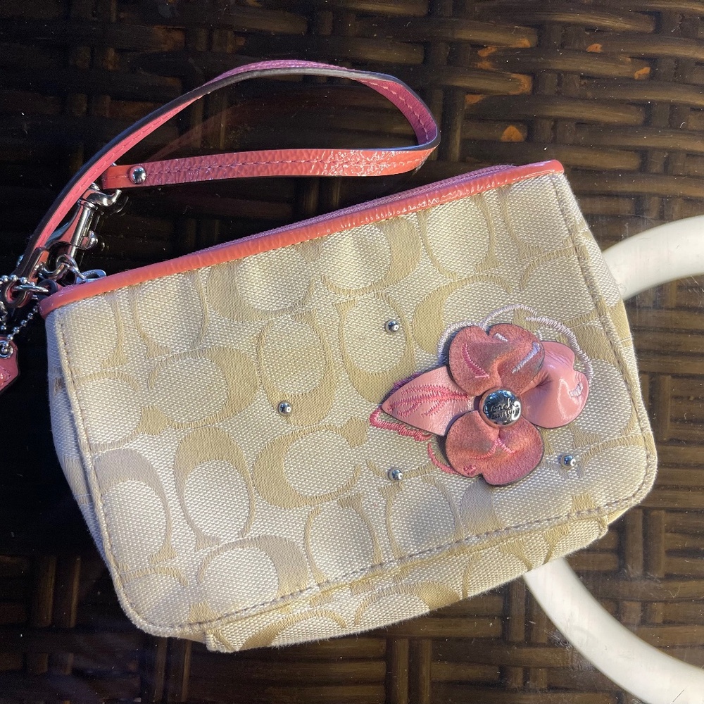 COACH wristlet